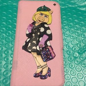Miss Piggy Kate Spade Wallet Case